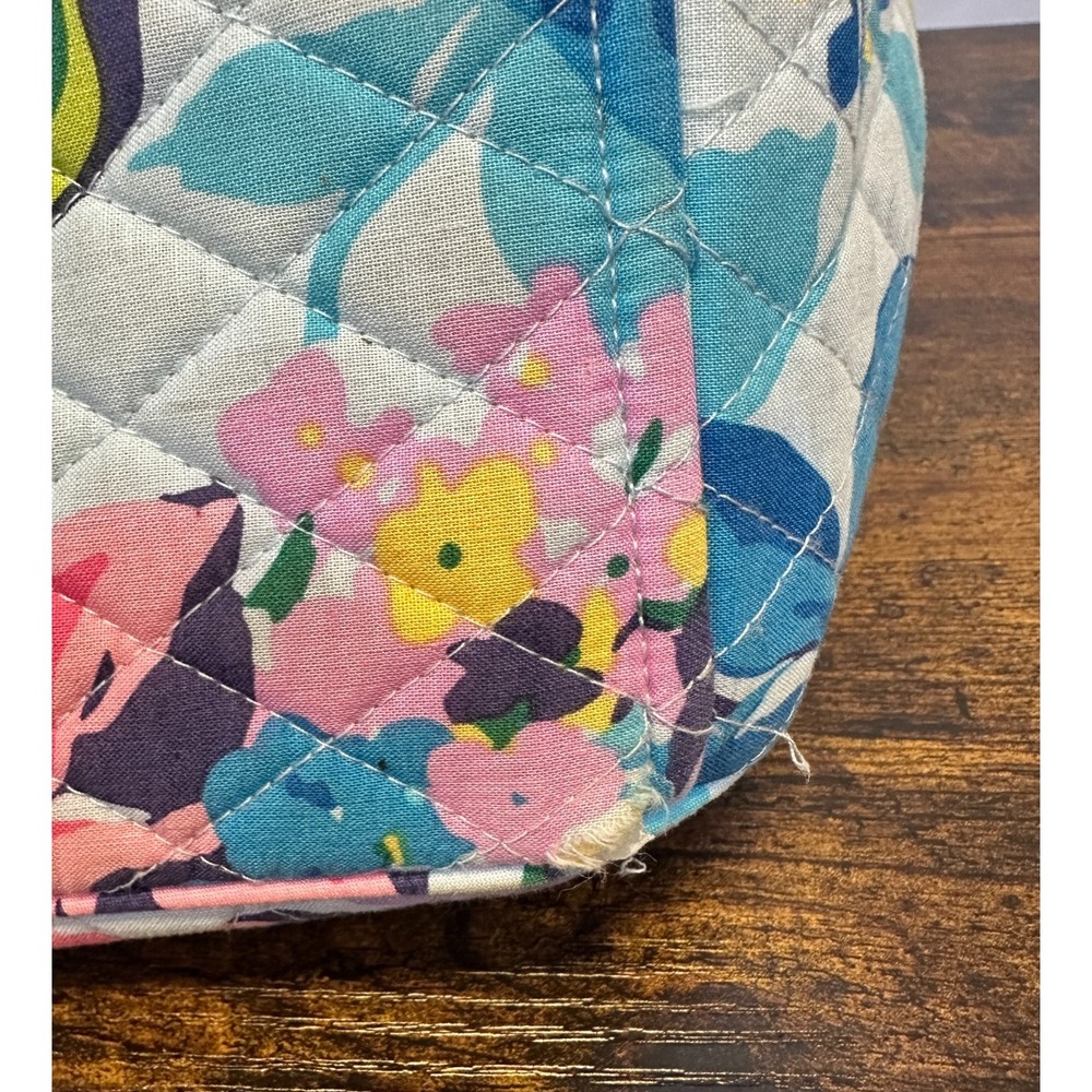 Vera Bradley Marian Floral XL Quilted Zip Top Tote Travel Bag 23 x 15 x 7 Large - Picture 9 of 14